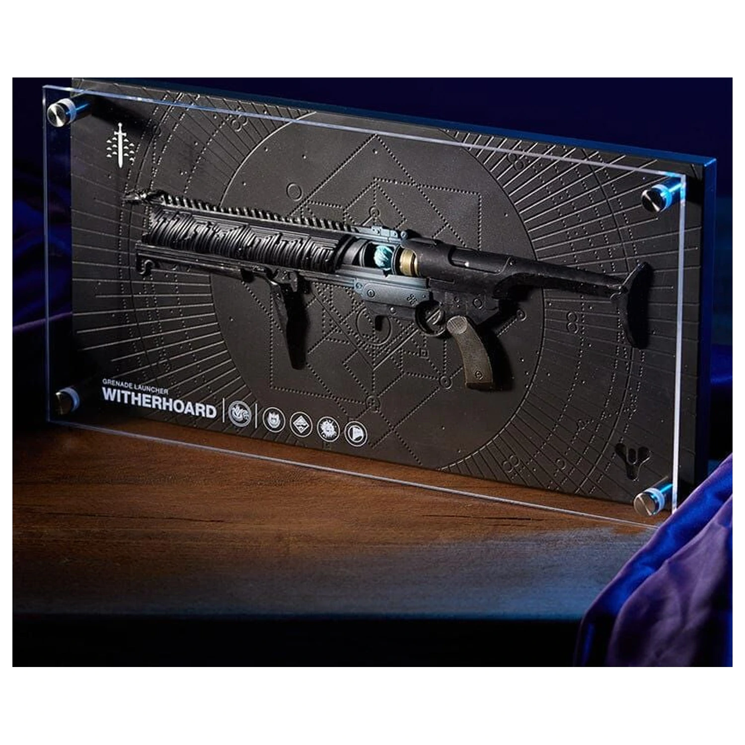 Destiny 2 Witherhoard Exotic Weapon Plaque Replica poza produsului