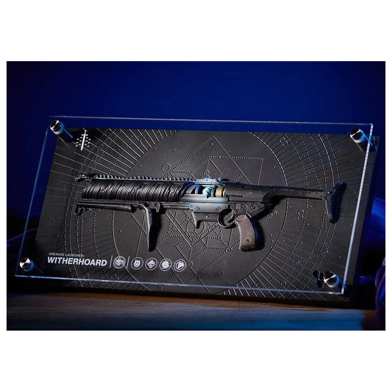 Destiny 2 Witherhoard Exotic Weapon Plaque Replica poza produsului