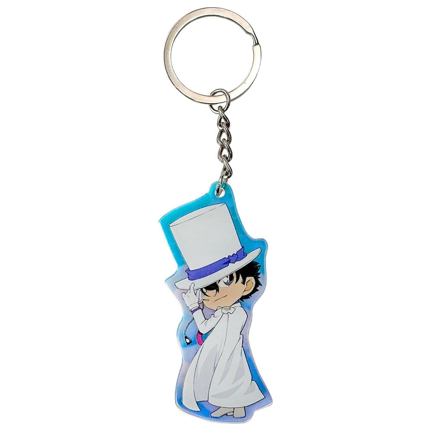 Breloc din acril Detective Conan Kaito Kid 7 cm poza produsului
