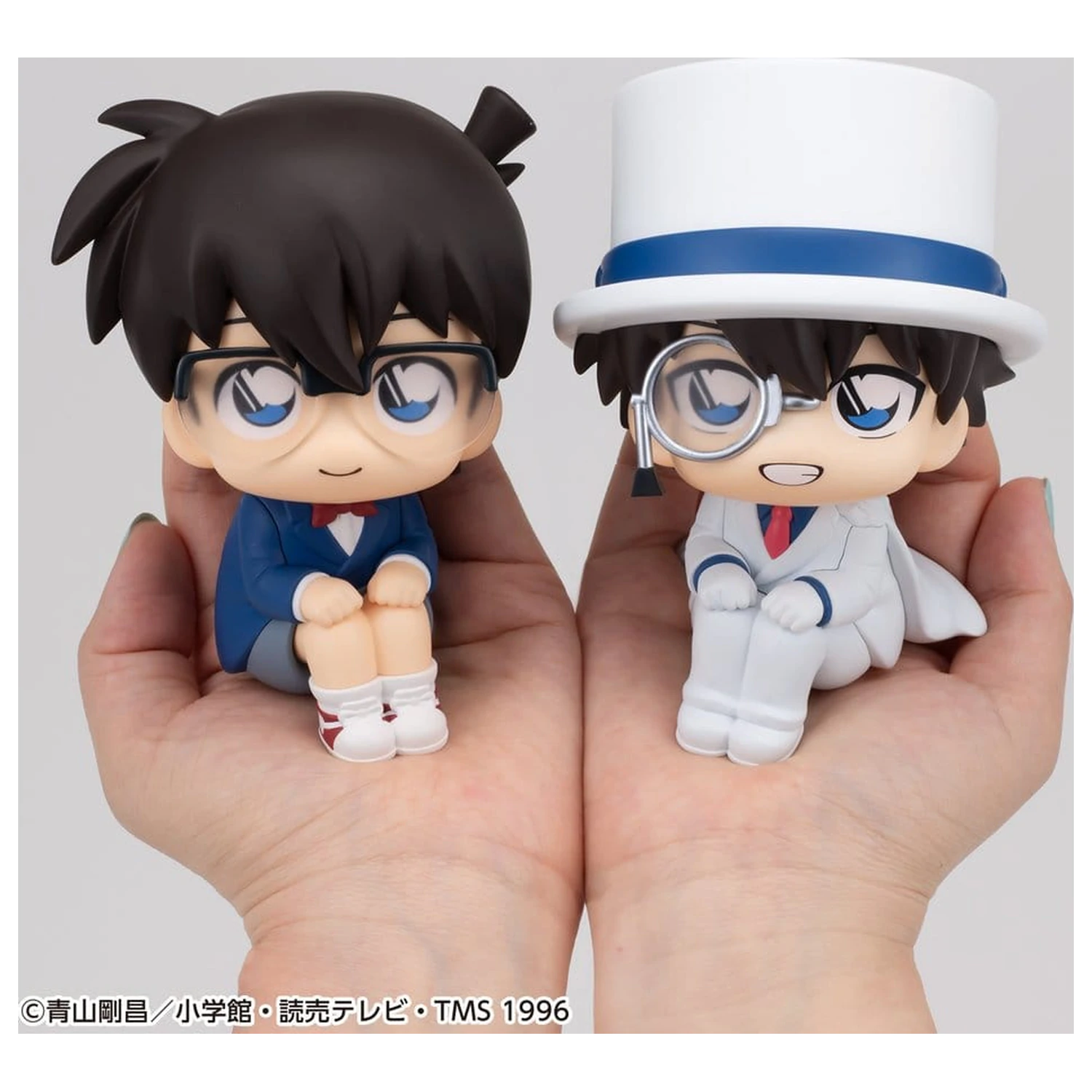 Detective Conan Look Up figurine PVC, pachet de 2 bucăți, Conan Edogawa & Kid the Phantom Thief 11 cm (cu cadou) poza produsului