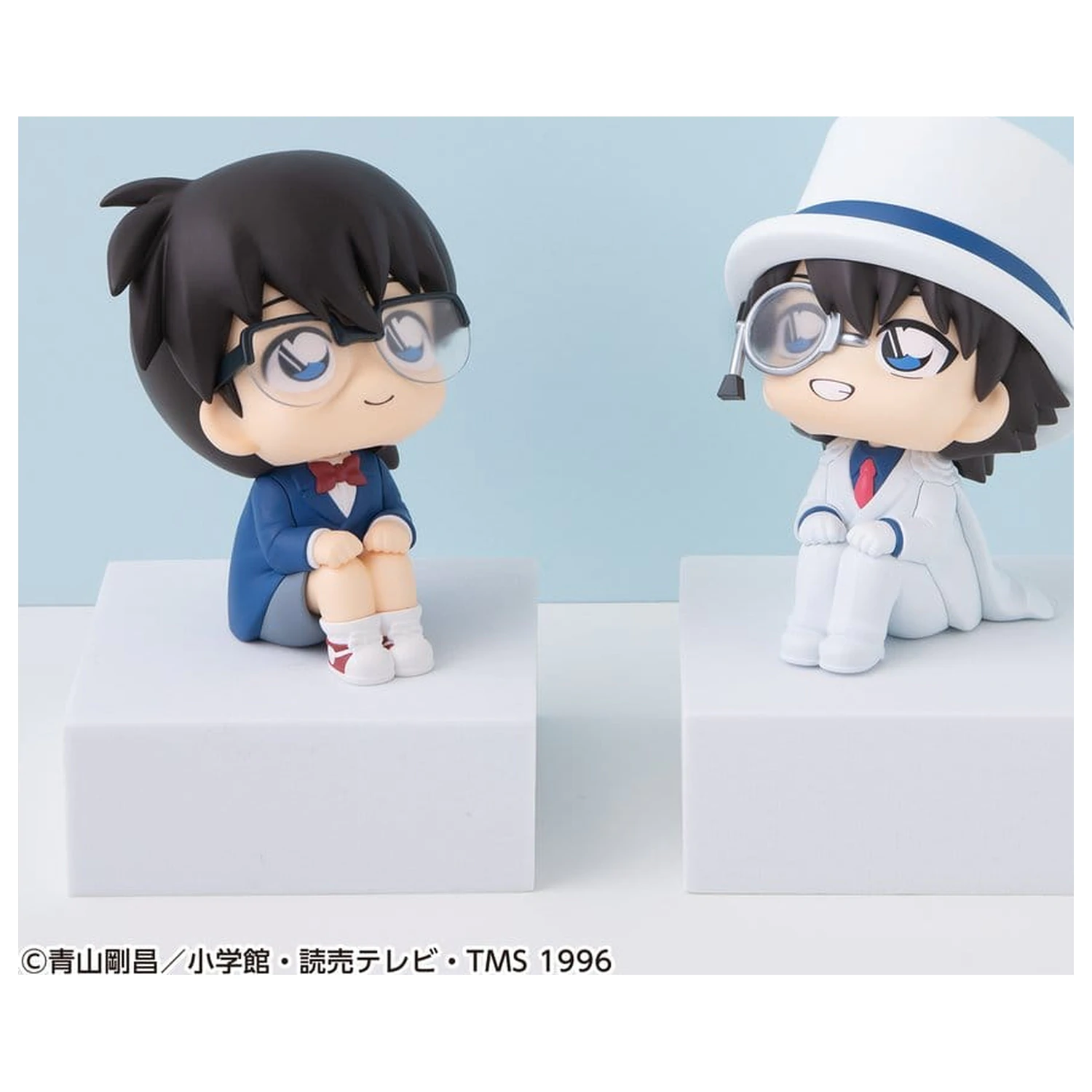 Detective Conan Look Up figurine PVC, pachet de 2 bucăți, Conan Edogawa & Kid the Phantom Thief 11 cm (cu cadou) poza produsului