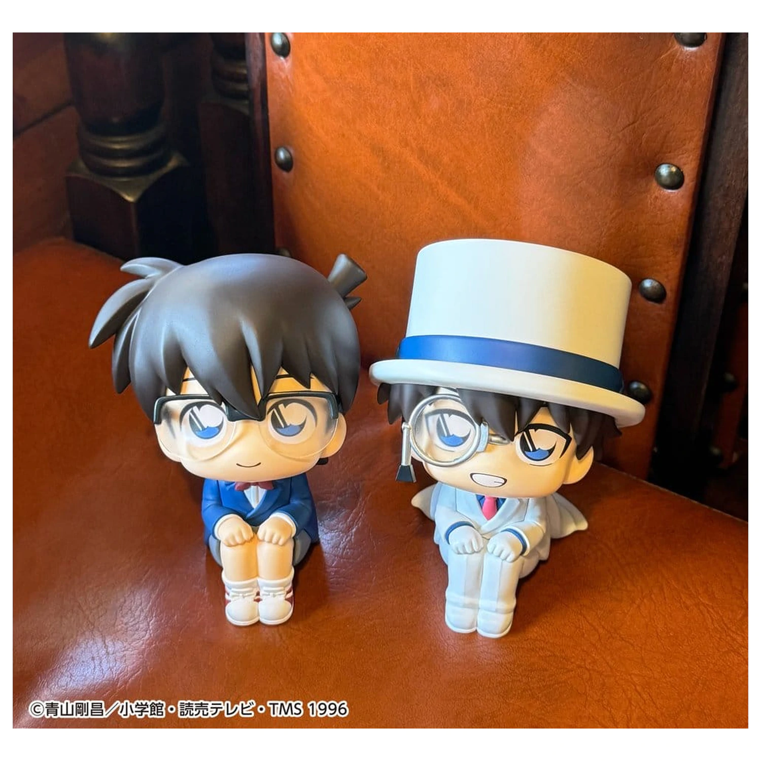 Detective Conan Look Up figurine PVC, pachet de 2 bucăți, Conan Edogawa & Kid the Phantom Thief 11 cm (cu cadou) poza produsului