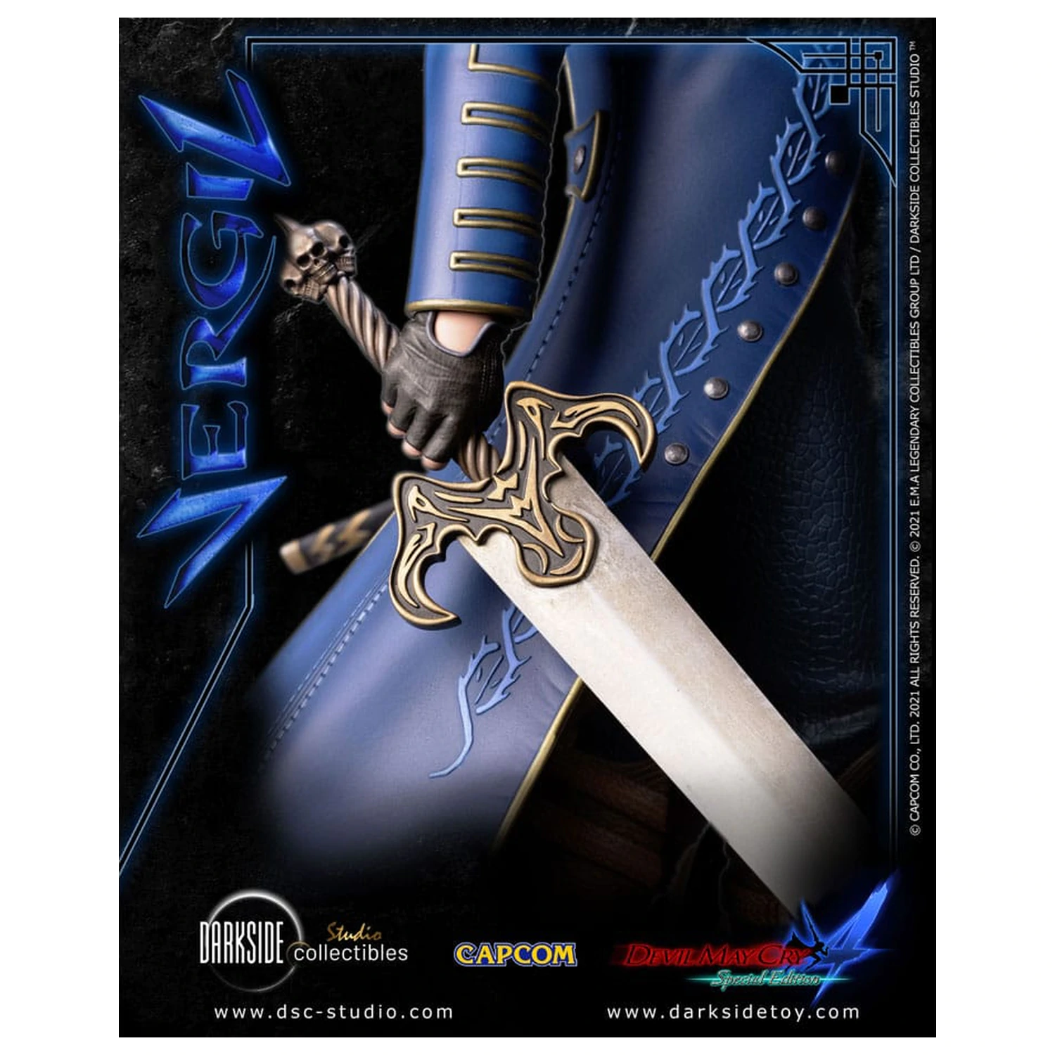 Devil May Cry 4 Statuie Premium 1/4 Vergil 51 cm poza produsului