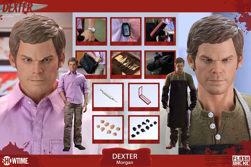 Figurină Acțiune Dexter 1/6 Dexter Morgan 30 cm poza produsului