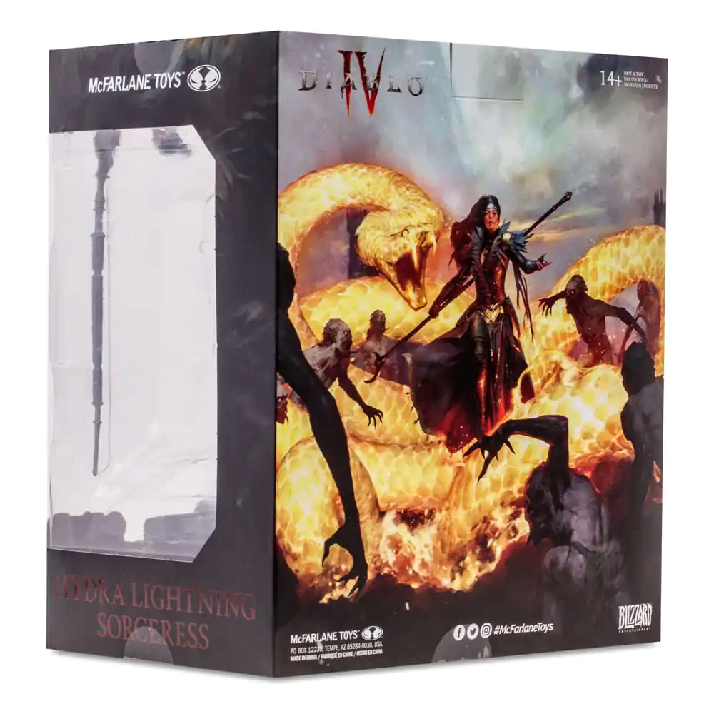 Figurină de acțiune Diablo 4 Vrăjitoare 15 cm poza produsului