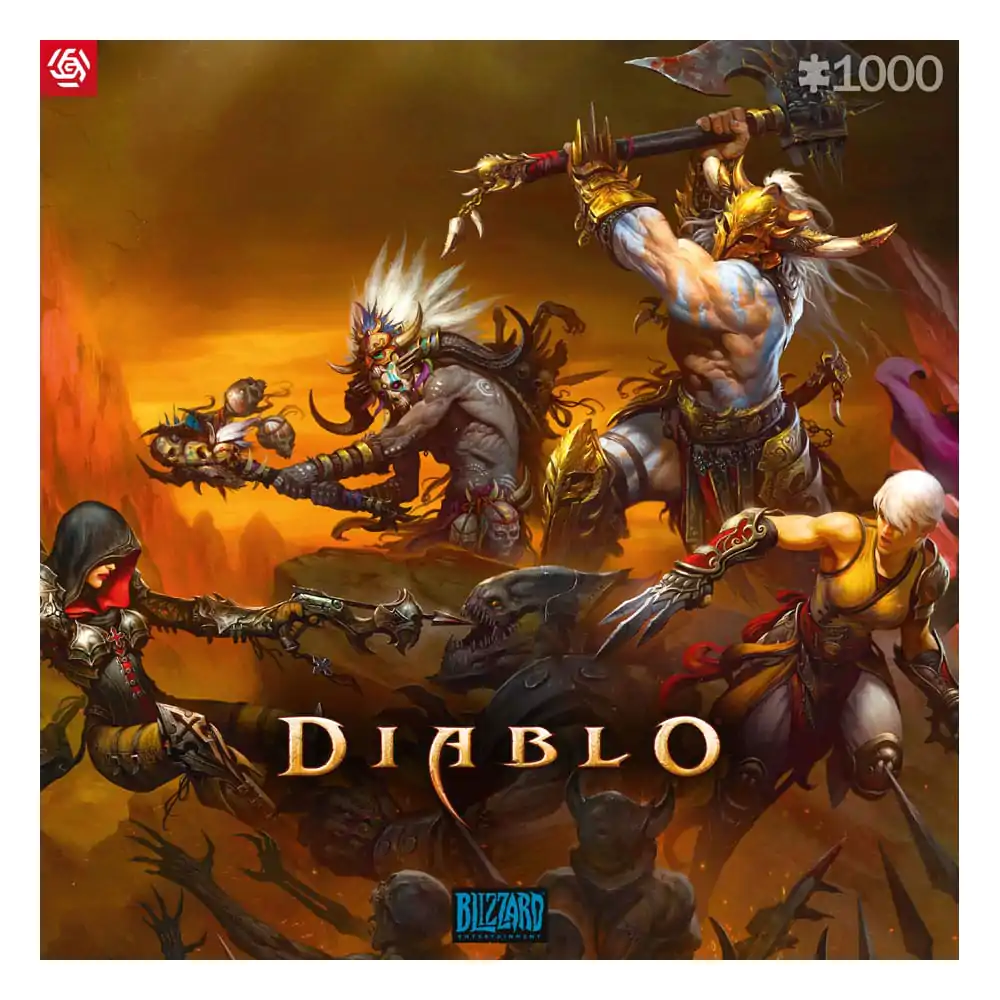 Diablo Gaming Puzzle Eroii Bătălie (1000 piese) poza produsului