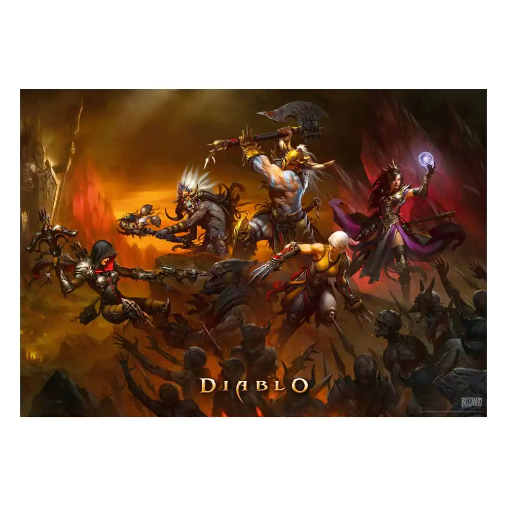 Diablo Gaming Puzzle Eroii Bătălie (1000 piese) poza produsului