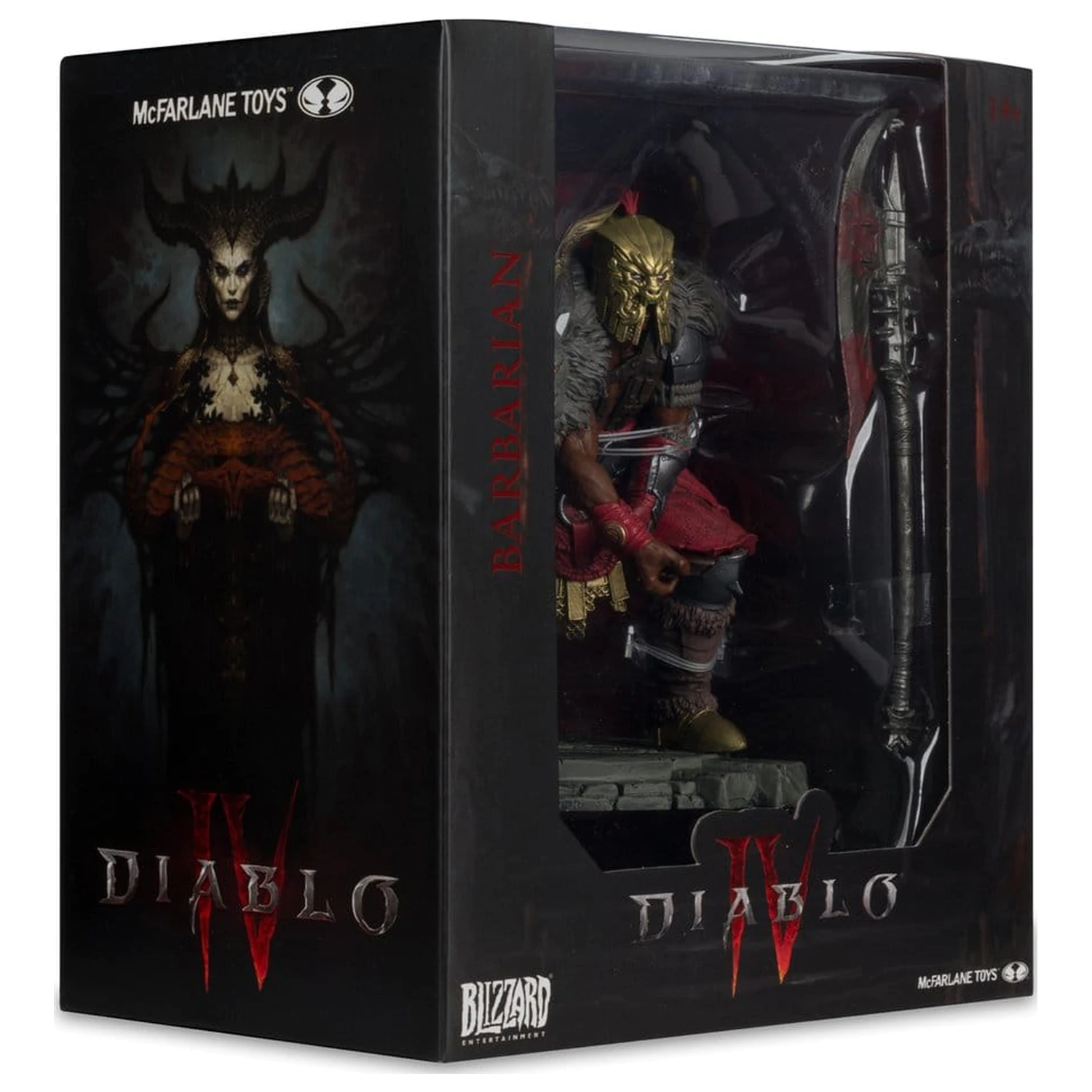 Diablo IV 1/12 Scară Ediție Limitată Posed Figure Barbarian 12 cm poza produsului