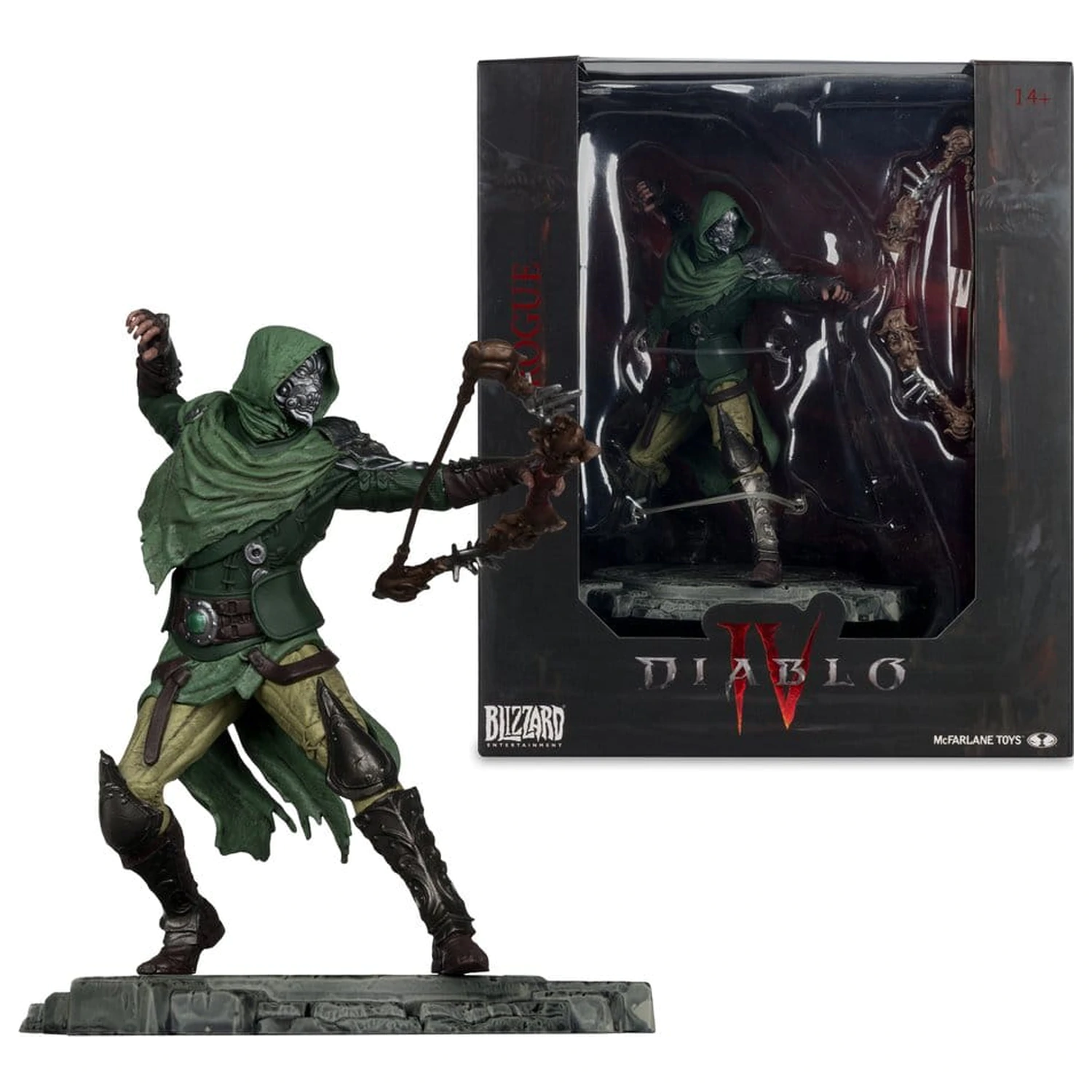 Diablo IV 1/12 Scale Limited Edition Posed Figure Rogue 13 cm poza produsului