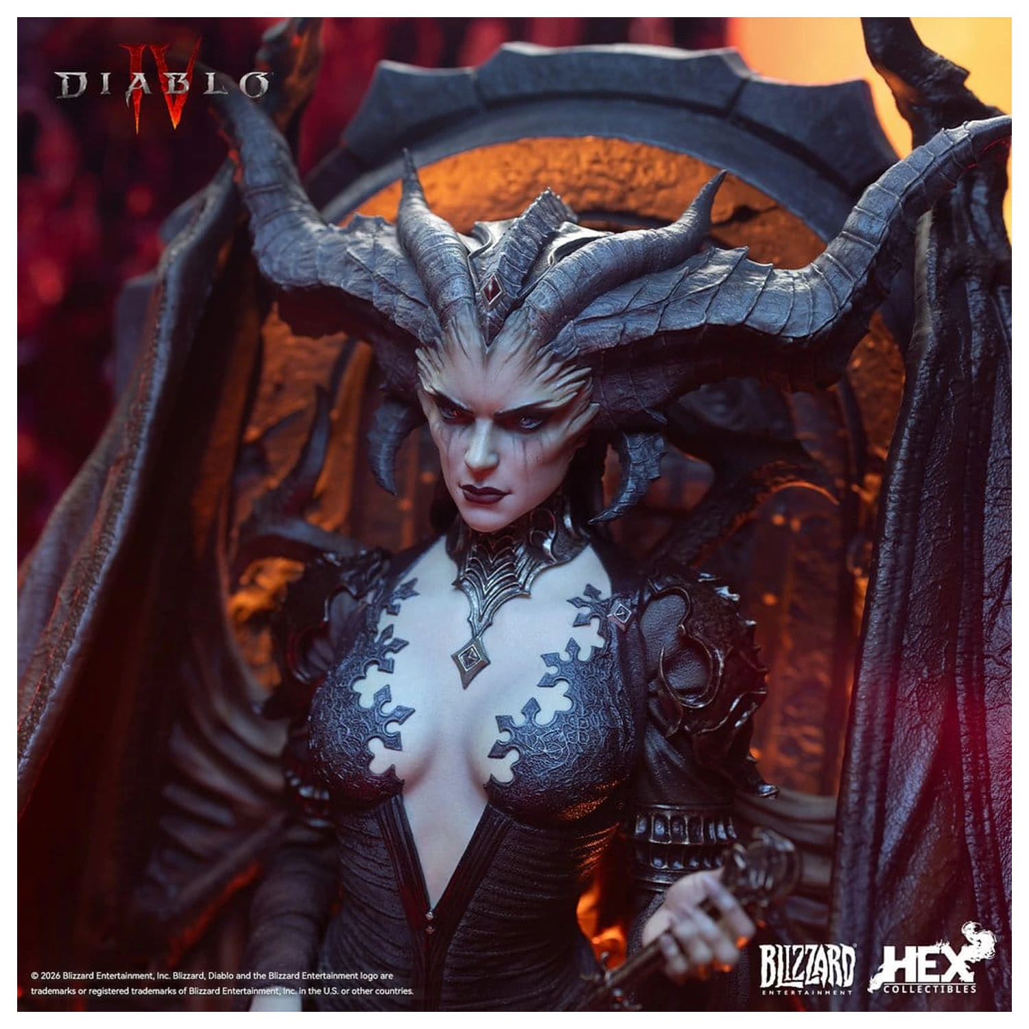 Diablo IV Art Statuie Lilith 34 cm poza produsului