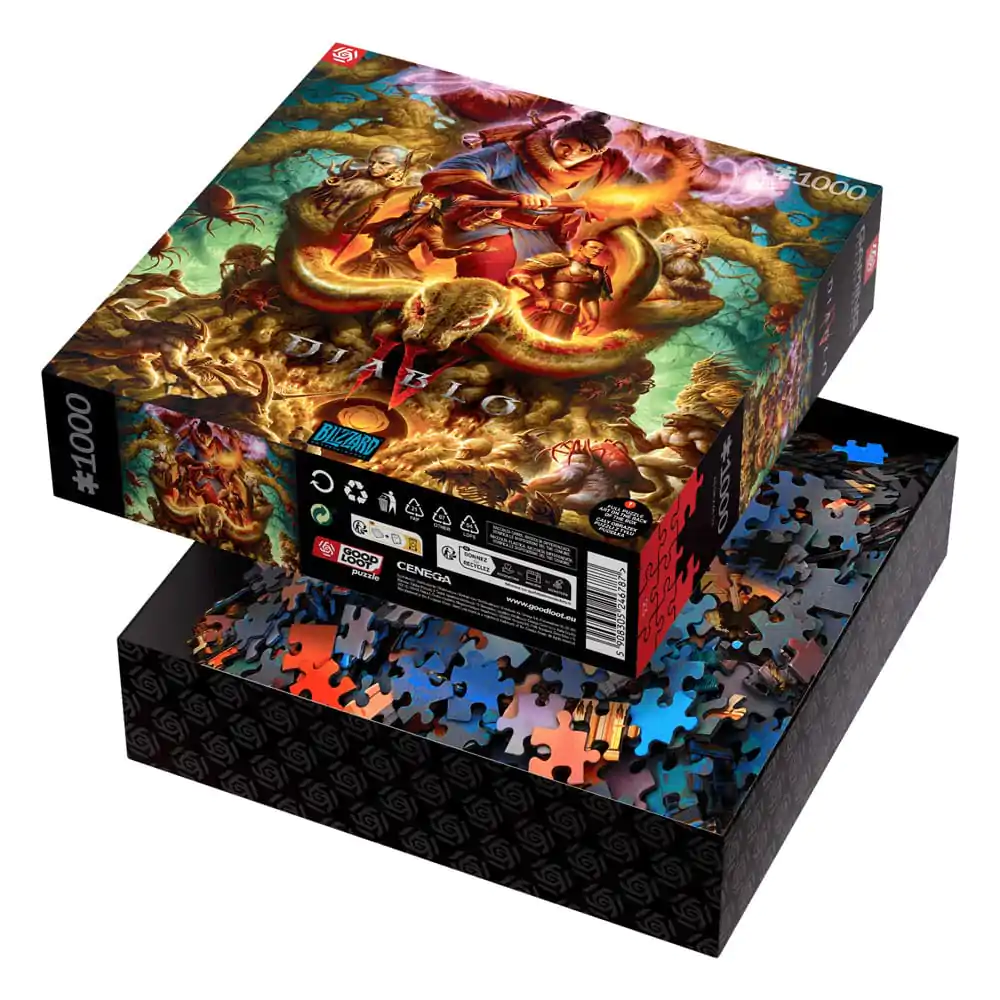 Diablo IV Gaming Puzzle Horadrim (1000 piese) poza produsului