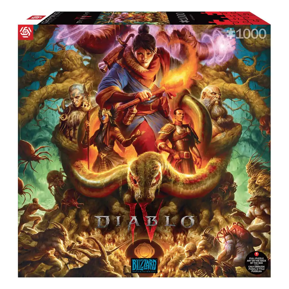 Diablo IV Gaming Puzzle Horadrim (1000 piese) poza produsului