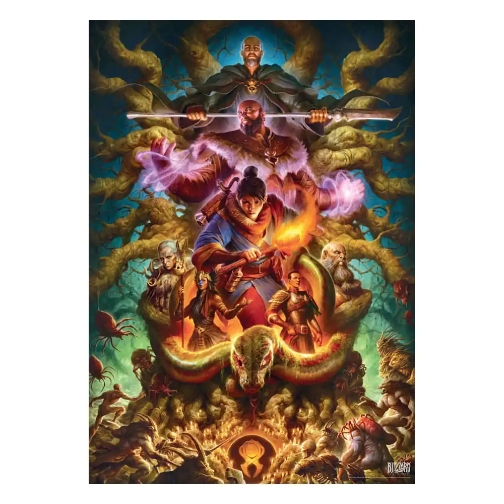 Diablo IV Gaming Puzzle Horadrim (1000 piese) poza produsului