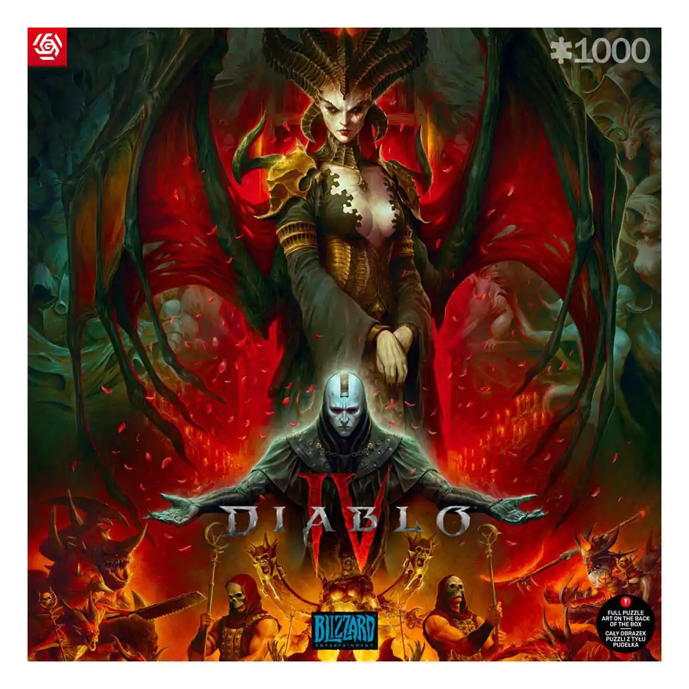 Diablo IV Gaming Puzzle Compoziție Lilith (1000 piese) poza produsului