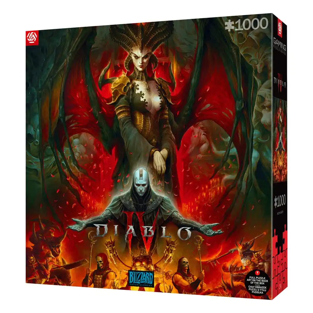 Diablo IV Gaming Puzzle Compoziție Lilith (1000 piese) poza produsului