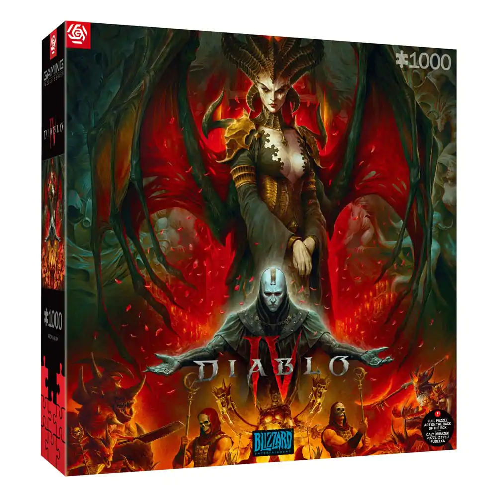 Diablo IV Gaming Puzzle Compoziție Lilith (1000 piese) poza produsului