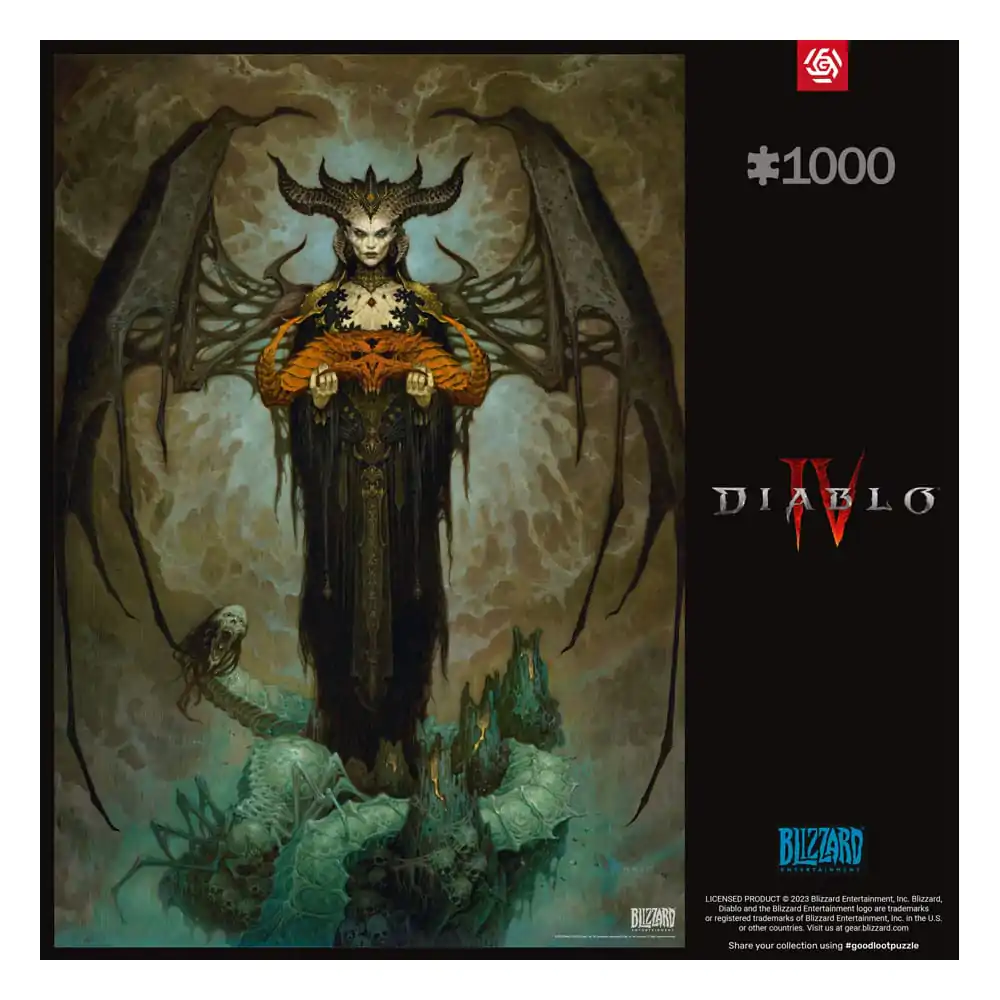 Puzzle Gaming Diablo IV Lilith (1000 piese) poza produsului