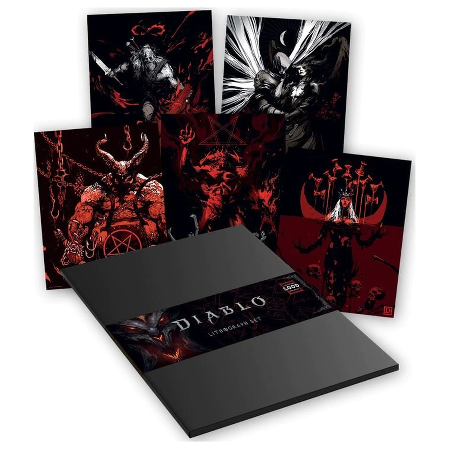 Diablo Set de litografii Editie Limitata poza produsului