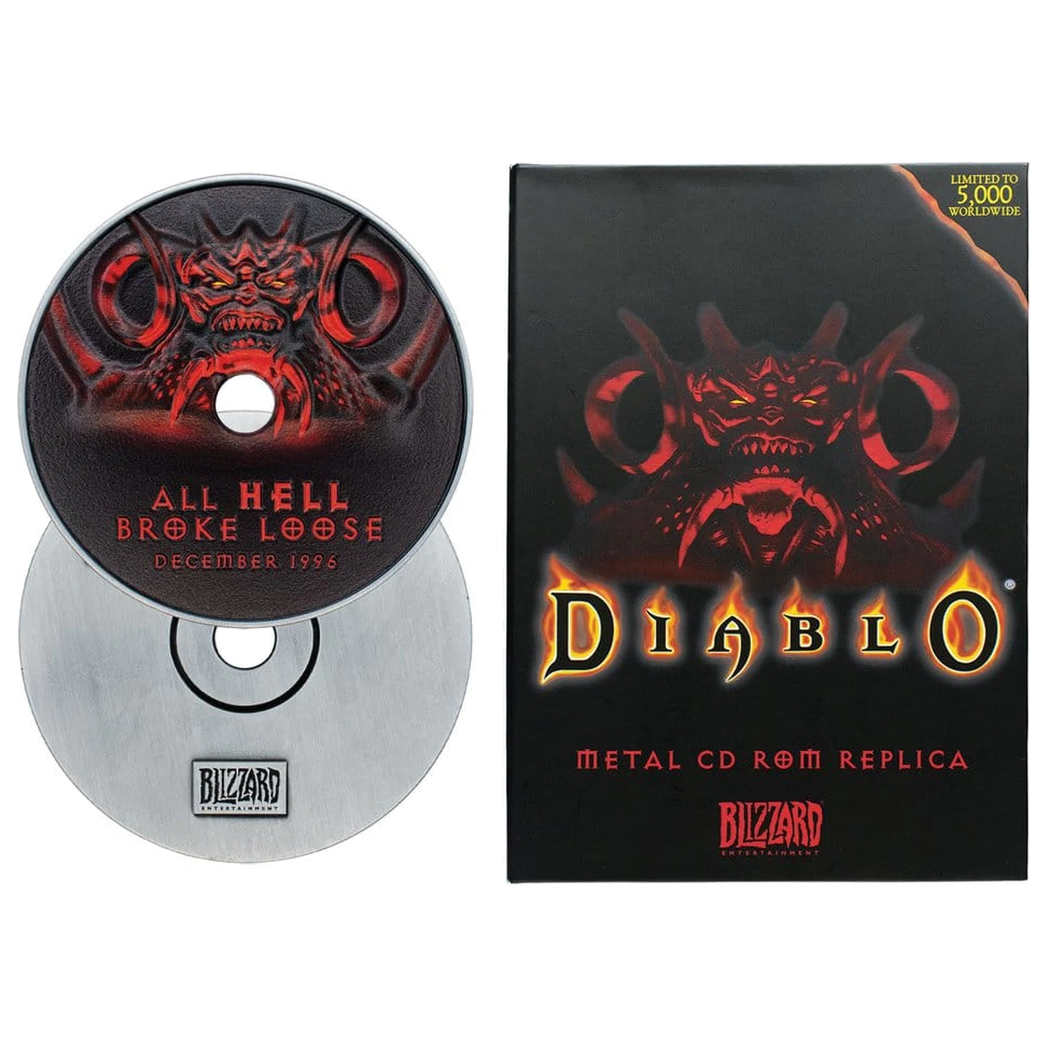 Diablo Replica 30th Anniversary CD-ROM Ediție Limitată 11 cm poza produsului