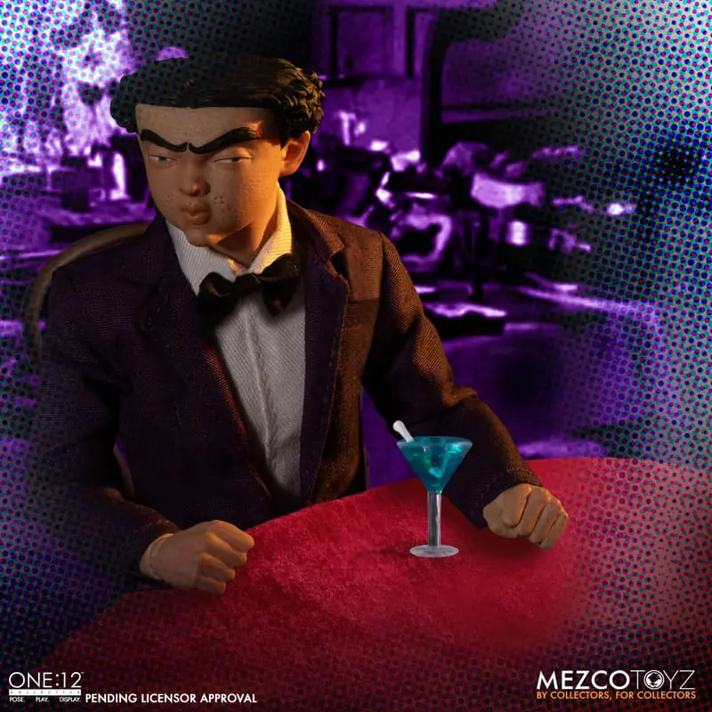 Dick Tracy Action Figures 1/12 Dick Tracy vs Flattop Set Cutie 17 cm poza produsului