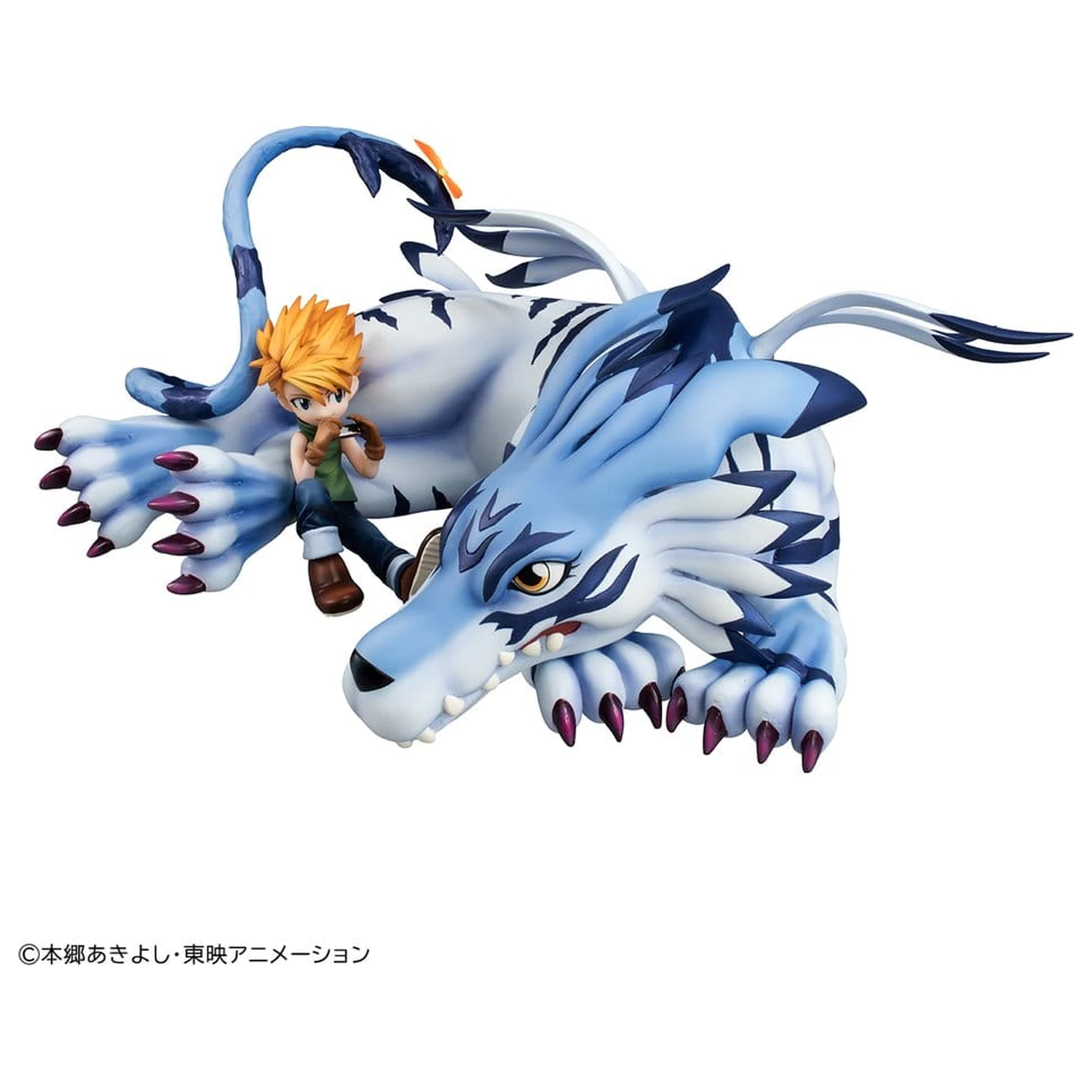 Digimon Adventure G.E.M. Series figurina din PVC Garurumon & Ishida Yamato 25 cm (Repeat) poza produsului