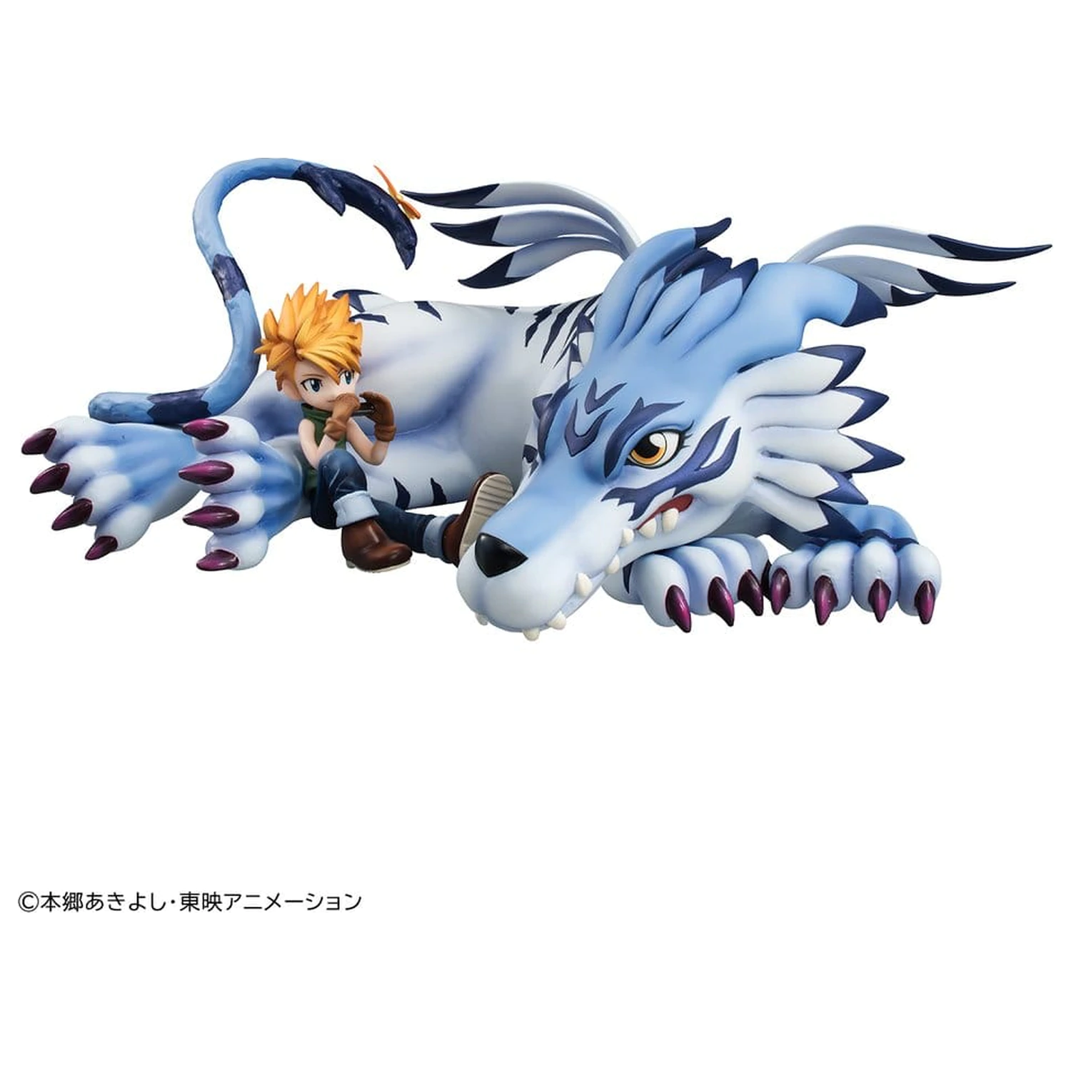 Digimon Adventure G.E.M. Series figurina din PVC Garurumon & Ishida Yamato 25 cm (Repeat) poza produsului