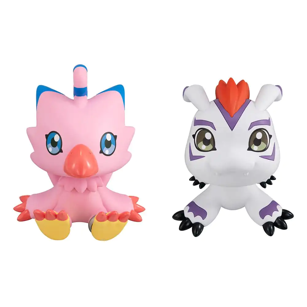 Statuete PVC Digimon Adventure Look Up Piyomon & Gomamon 11 cm (cu cadou) poza produsului