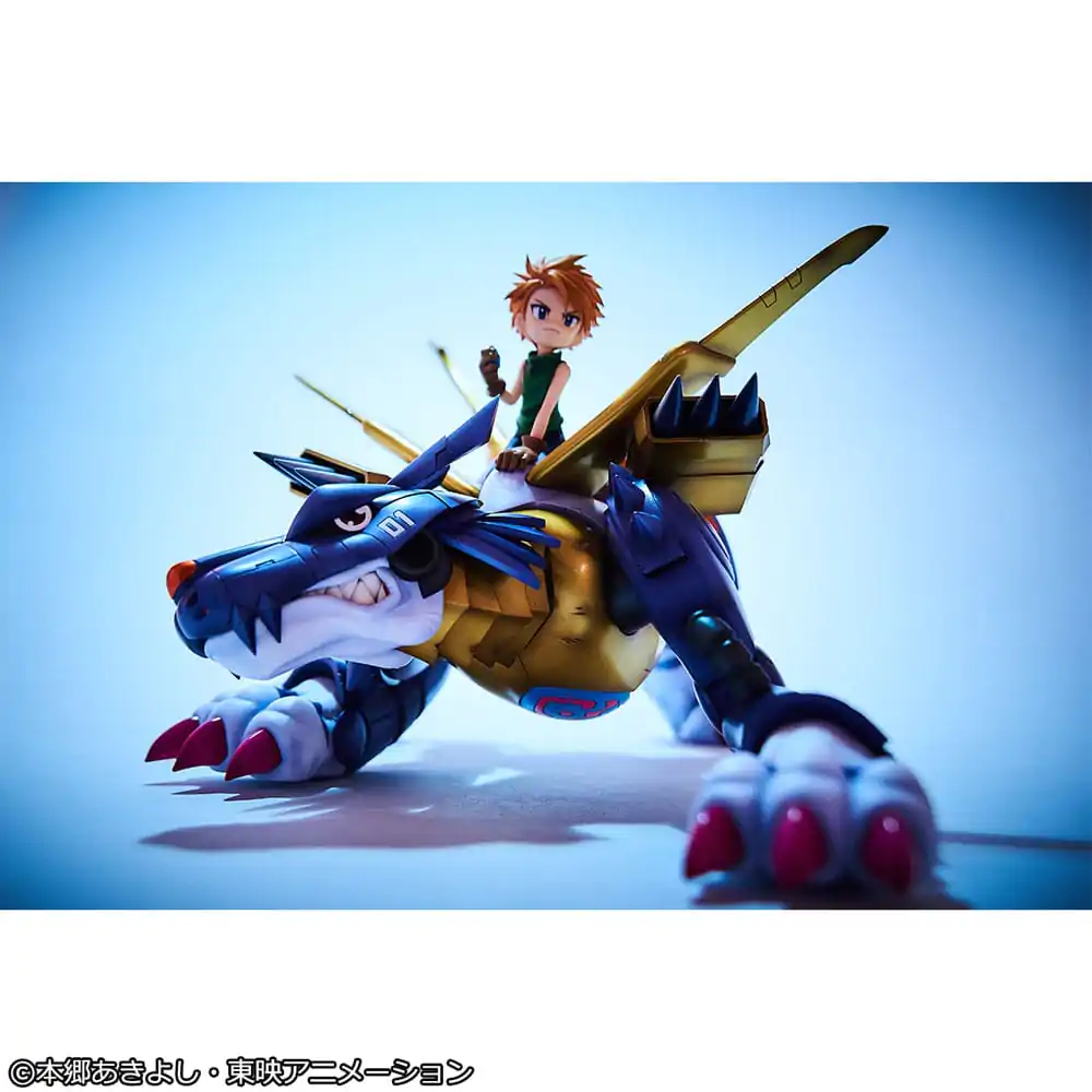 Digimon Adventure Precious G.E.M. Series Statuie PVC Metal Garurumon & Ishida Yamato 30 cm poza produsului