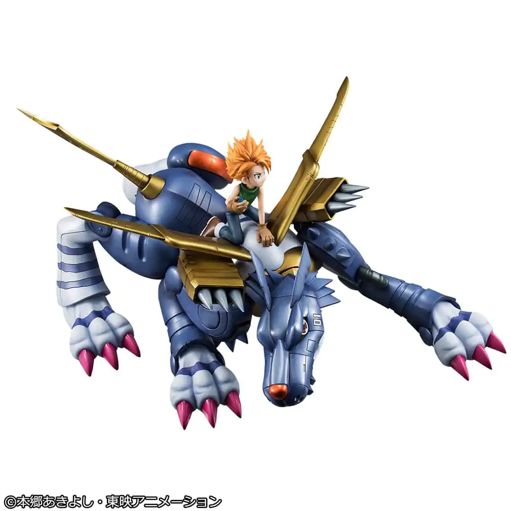 Digimon Adventure Precious G.E.M. Series Statuie PVC Metal Garurumon & Ishida Yamato 30 cm poza produsului