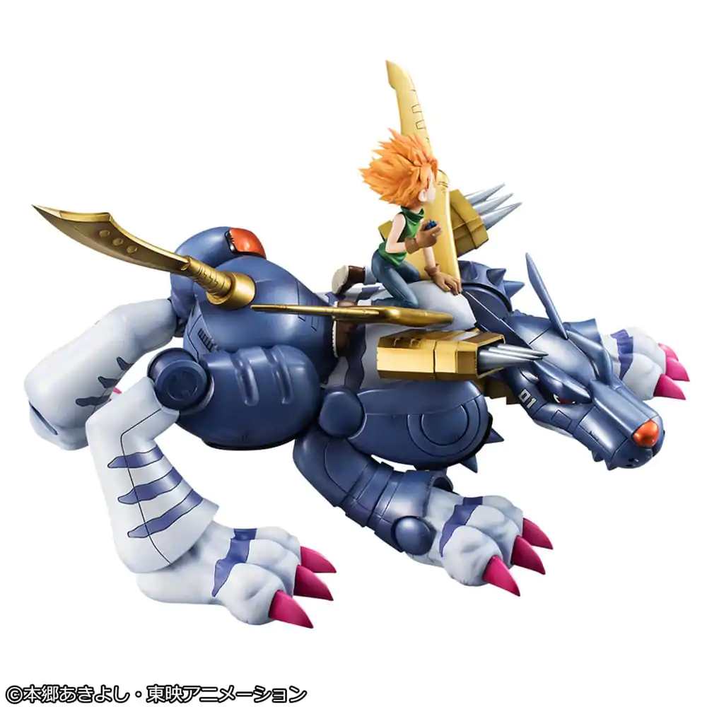 Digimon Adventure Precious G.E.M. Series Statuie PVC Metal Garurumon & Ishida Yamato 30 cm poza produsului