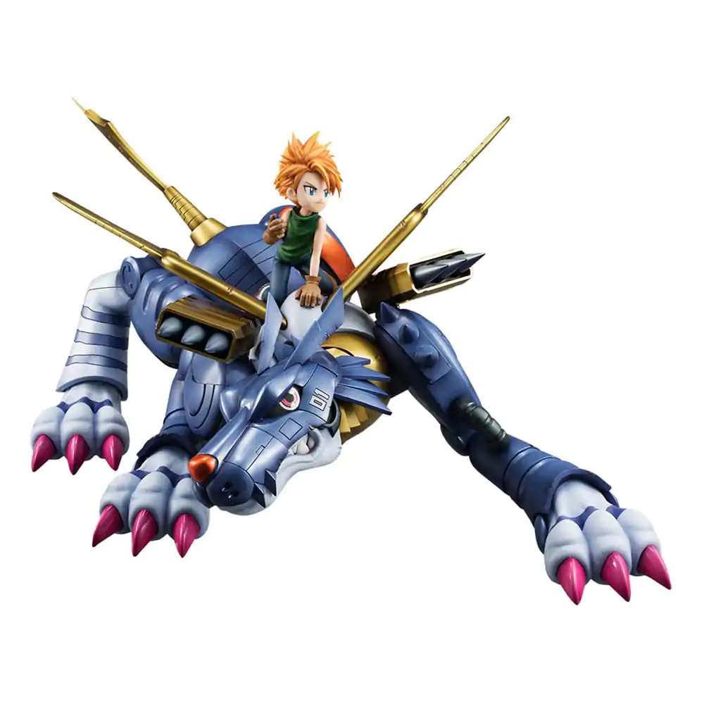 Digimon Adventure Precious G.E.M. Series Statuie PVC Metal Garurumon & Ishida Yamato 30 cm poza produsului