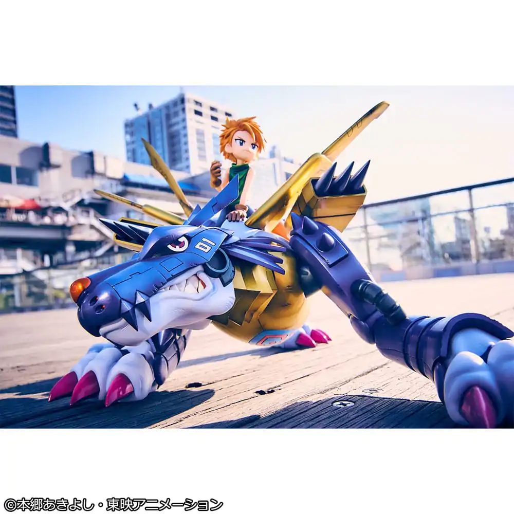 Digimon Adventure Precious G.E.M. Series Statuie PVC Metal Garurumon & Ishida Yamato 30 cm poza produsului