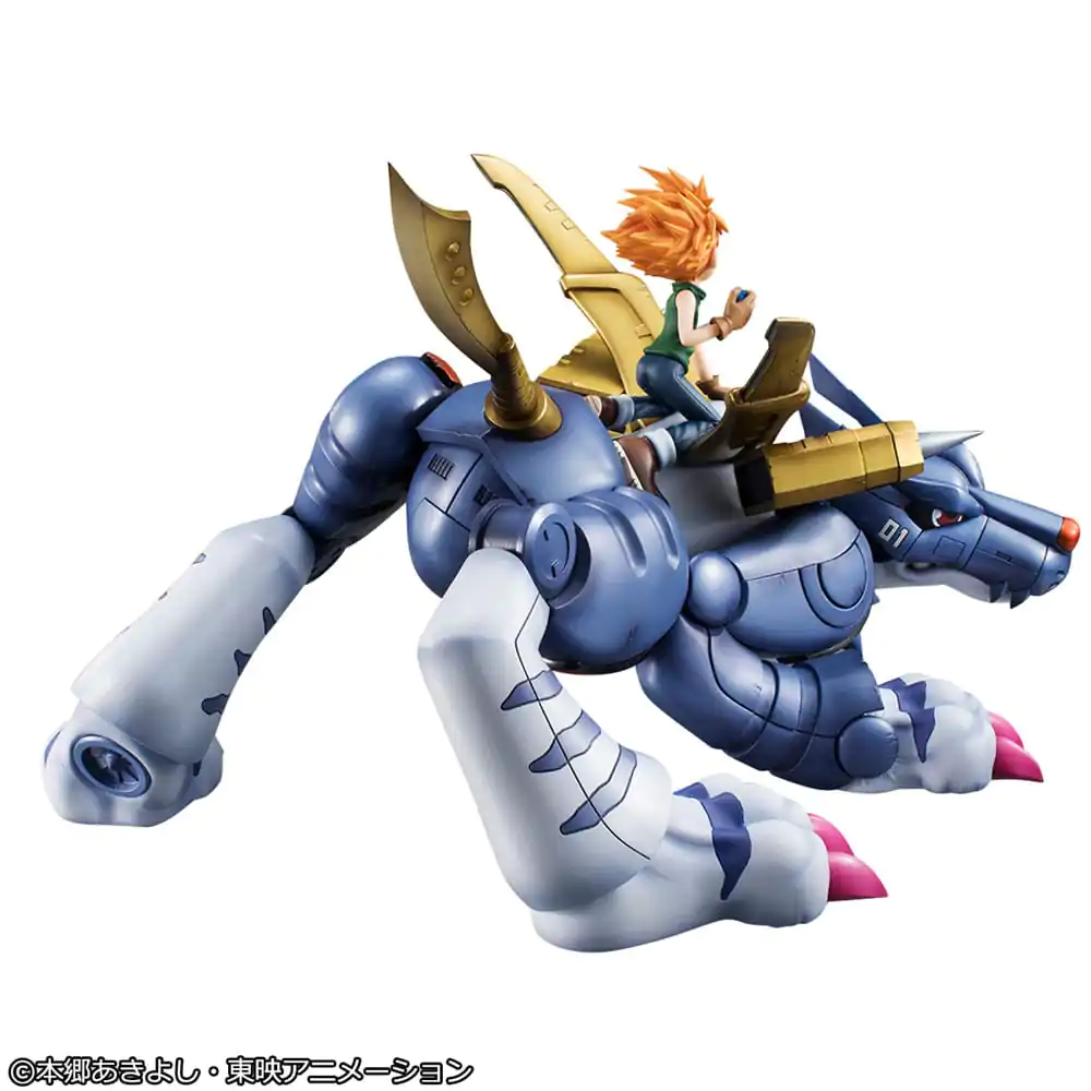 Digimon Adventure Precious G.E.M. Series Statuie PVC Metal Garurumon & Ishida Yamato 30 cm poza produsului