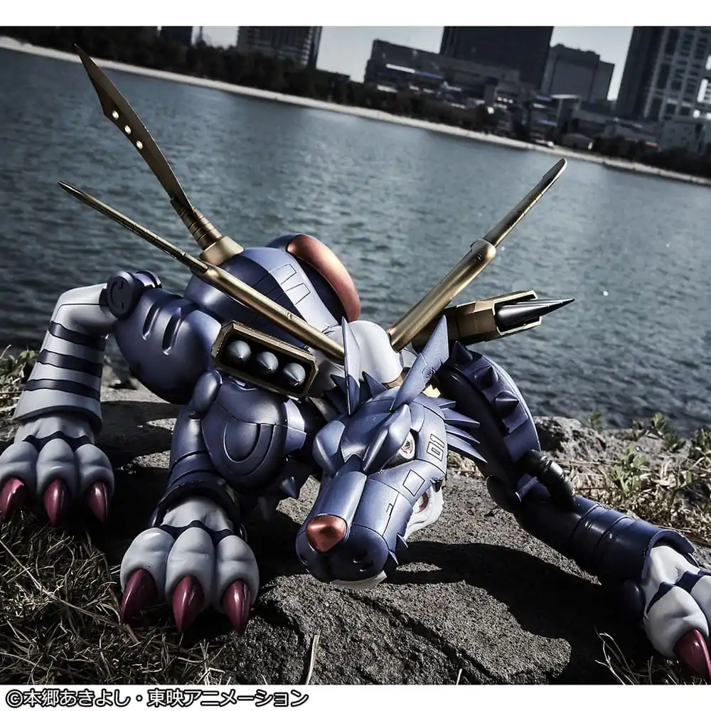 Digimon Adventure Precious G.E.M. Series Statuie PVC Metal Garurumon & Ishida Yamato 30 cm poza produsului