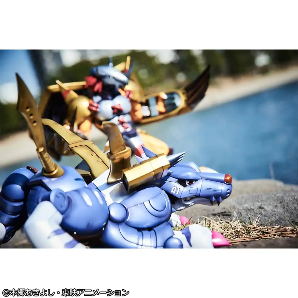 Digimon Adventure Precious G.E.M. Series Statuie PVC Metal Garurumon & Ishida Yamato 30 cm poza produsului