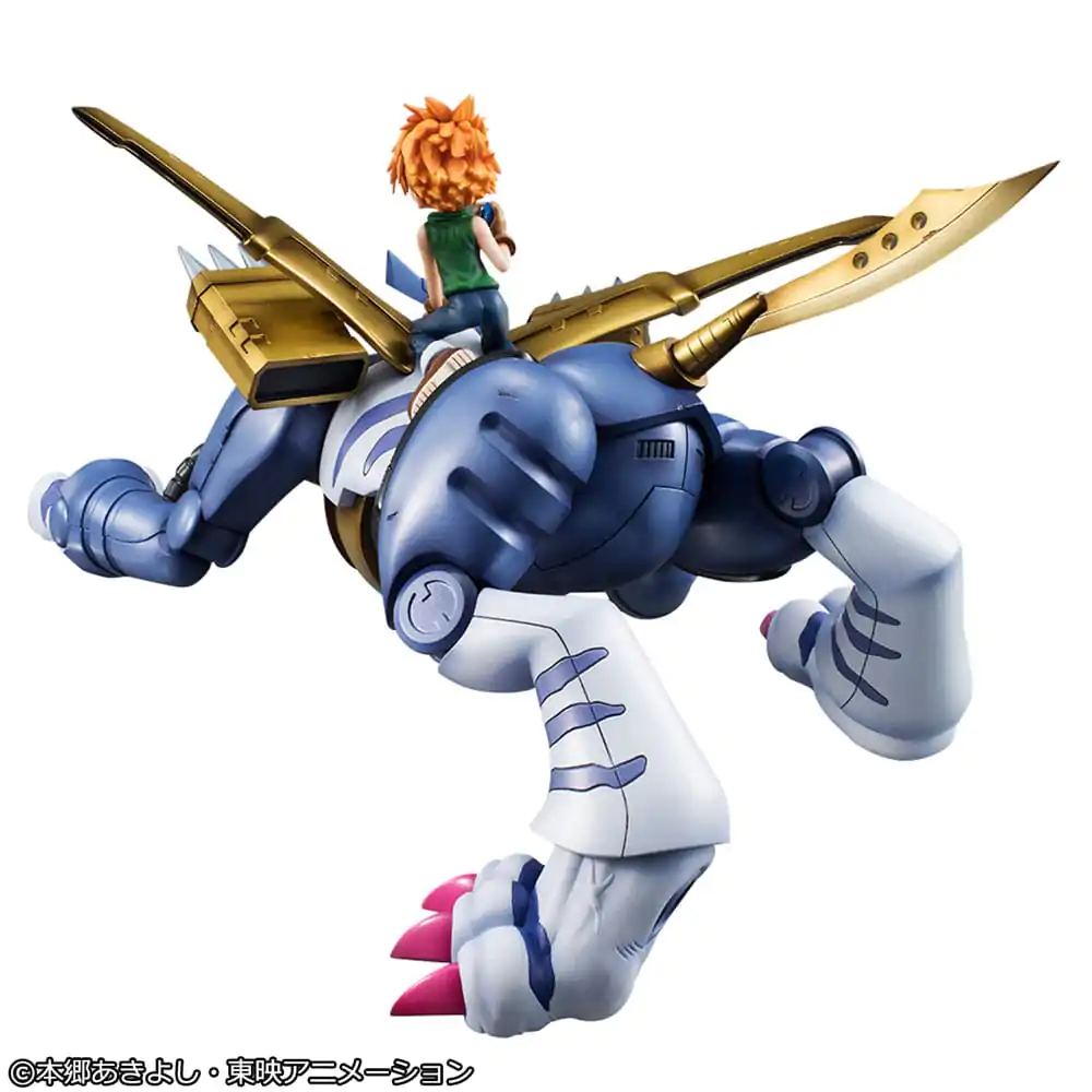 Digimon Adventure Precious G.E.M. Series Statuie PVC Metal Garurumon & Ishida Yamato 30 cm poza produsului