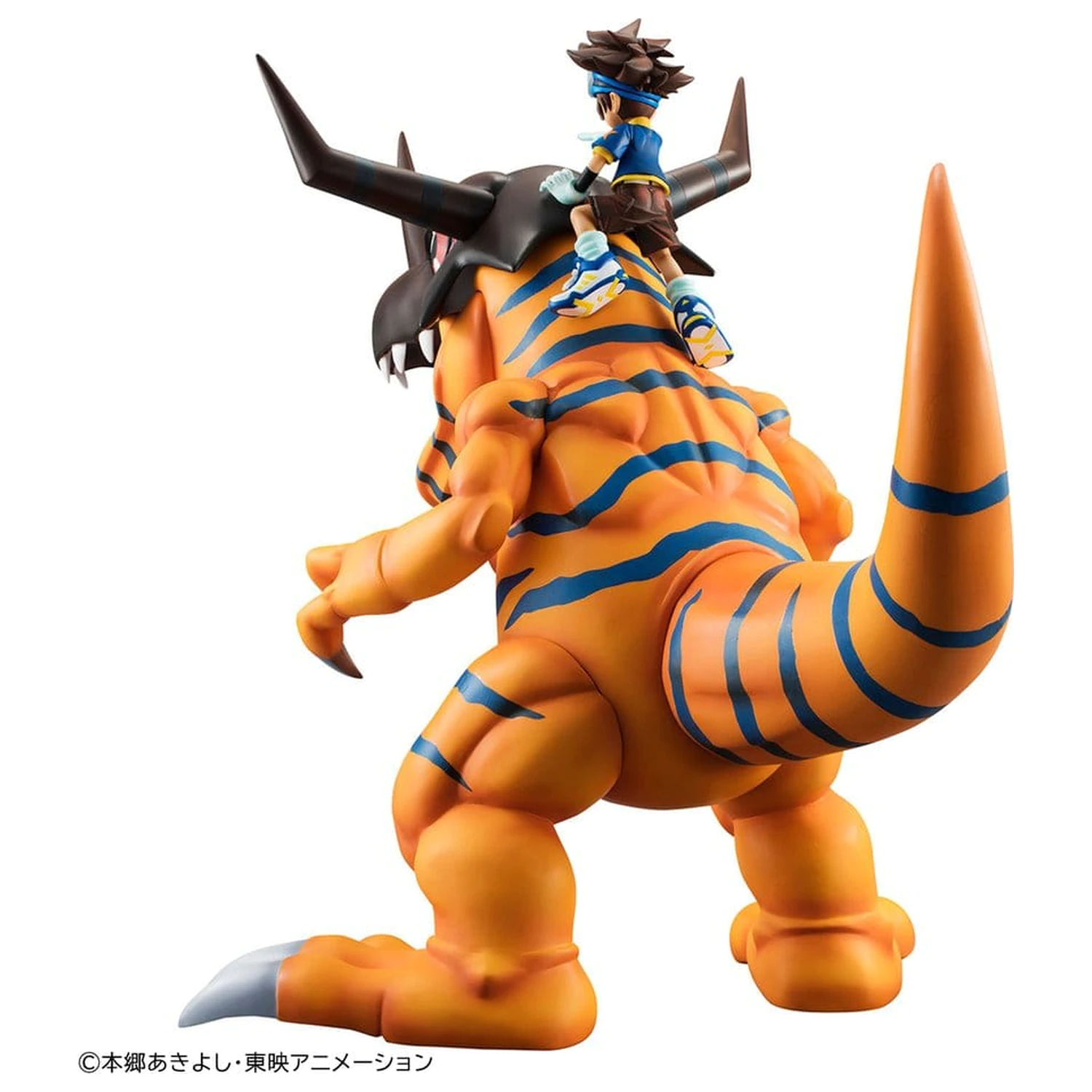 Digimon Adventure Precious G.E.M. Series figurina PVC Greymon & Taichi Yagami 25 cm poza produsului