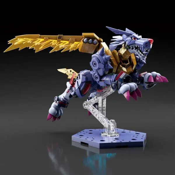 Figurina Kit de Model Digimon Metal Garurumon 14 cm poza produsului