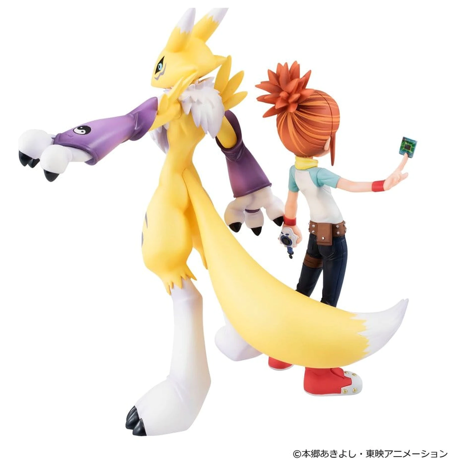 Figura PVC Digimon Tamers G.E.M. Series Renamon & Ruki Makino 13 cm (Relansare) poza produsului