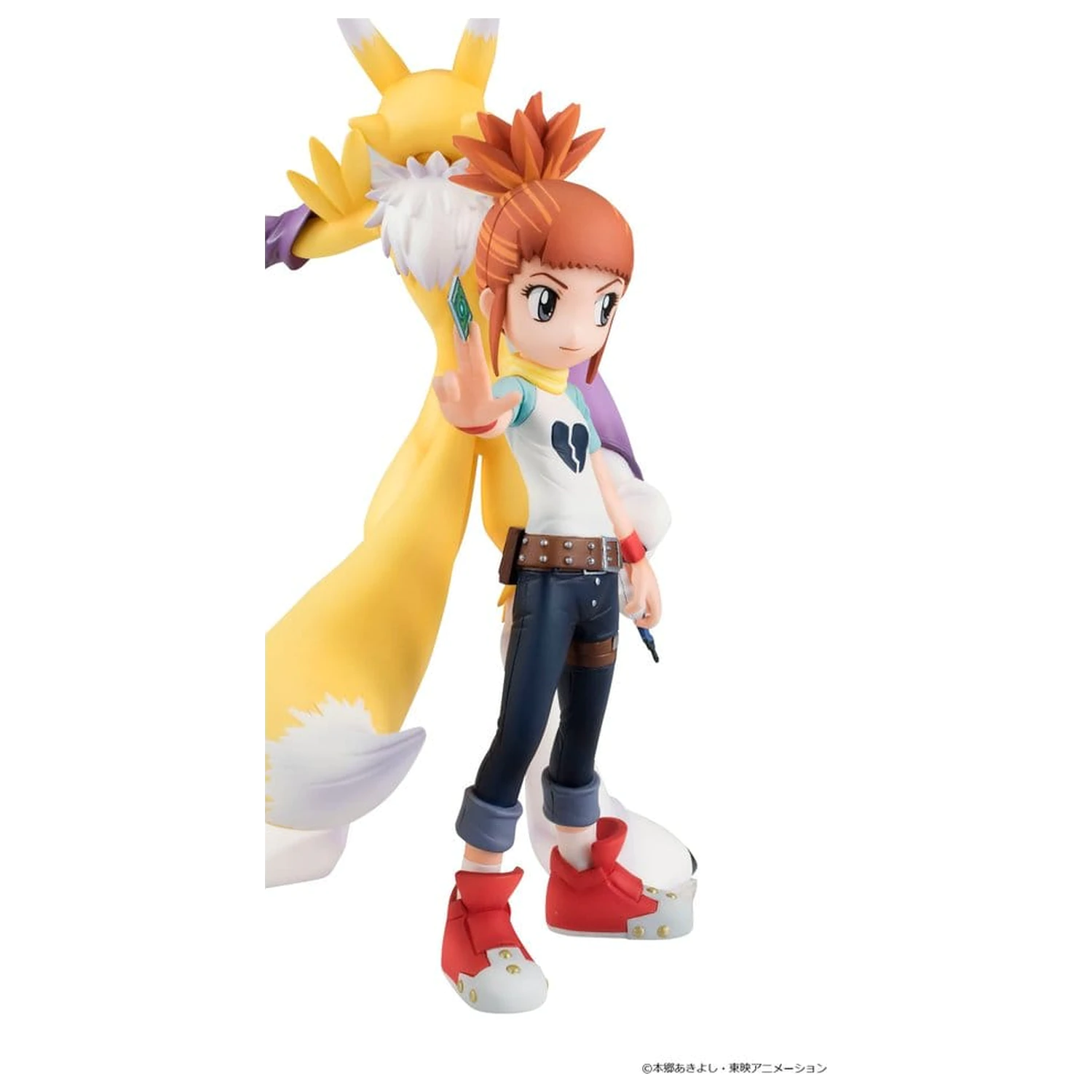 Figura PVC Digimon Tamers G.E.M. Series Renamon & Ruki Makino 13 cm (Relansare) poza produsului