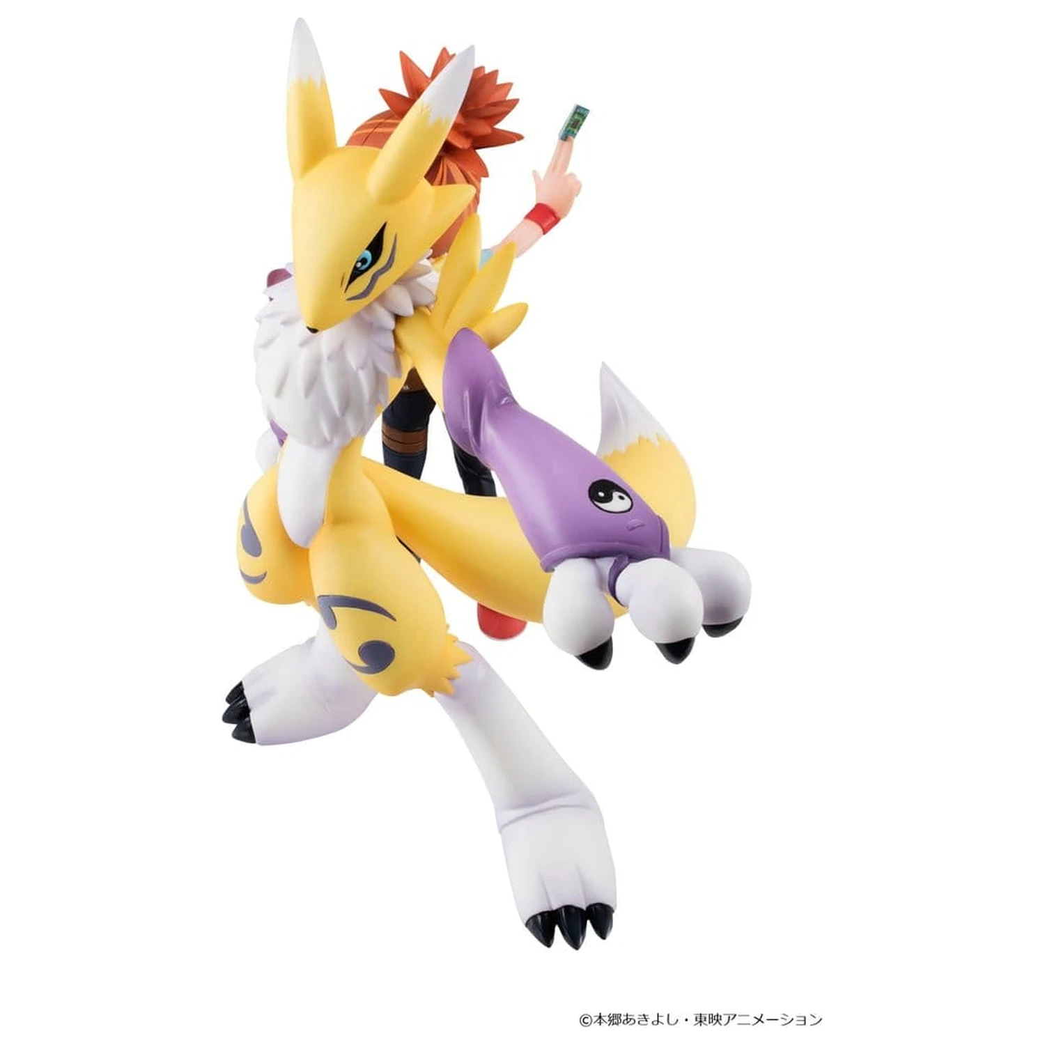 Figura PVC Digimon Tamers G.E.M. Series Renamon & Ruki Makino 13 cm (Relansare) poza produsului