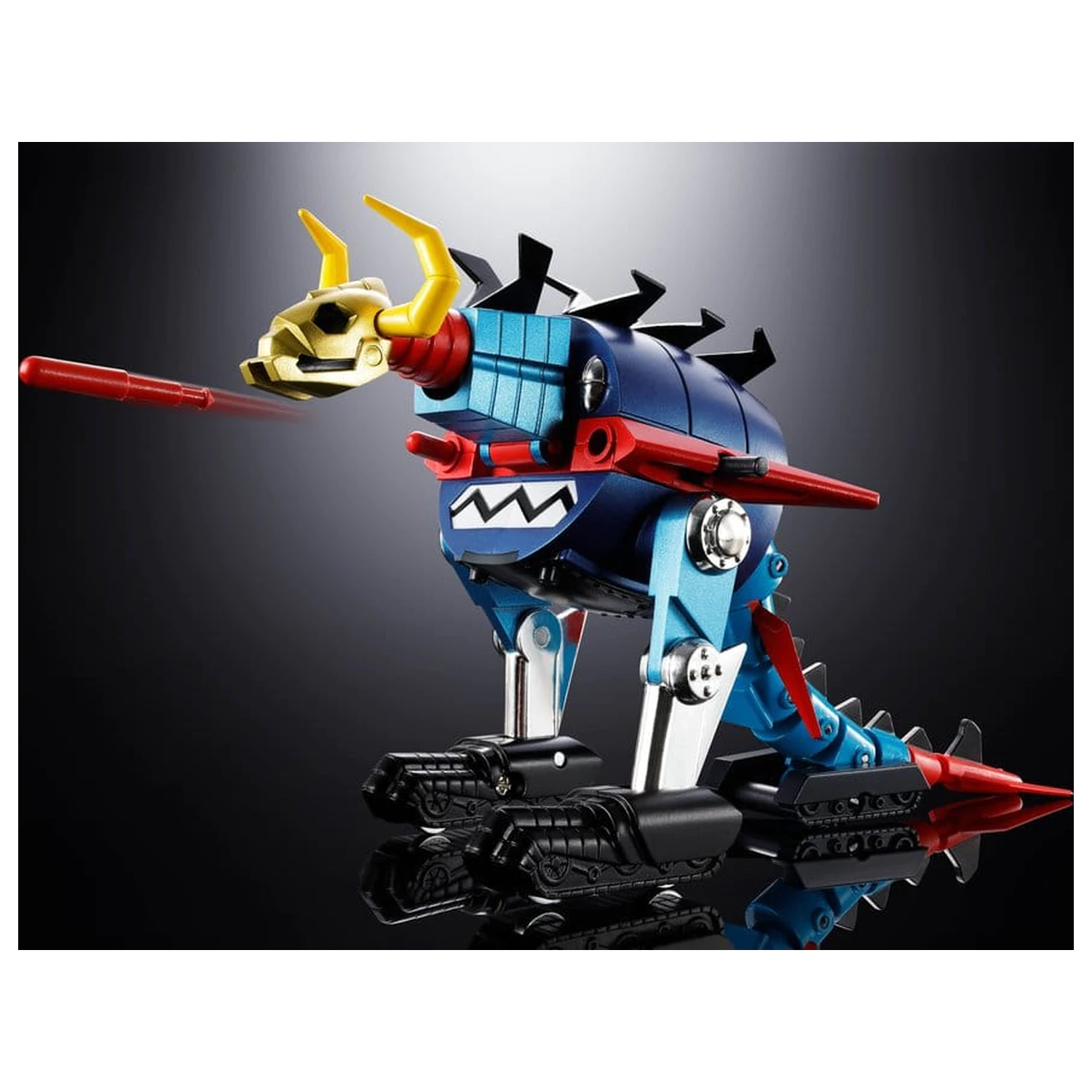 Dino Mech Gaiking Chogokin figurina de acțiune Daikumaryu & Gaiking 20 cm poza produsului