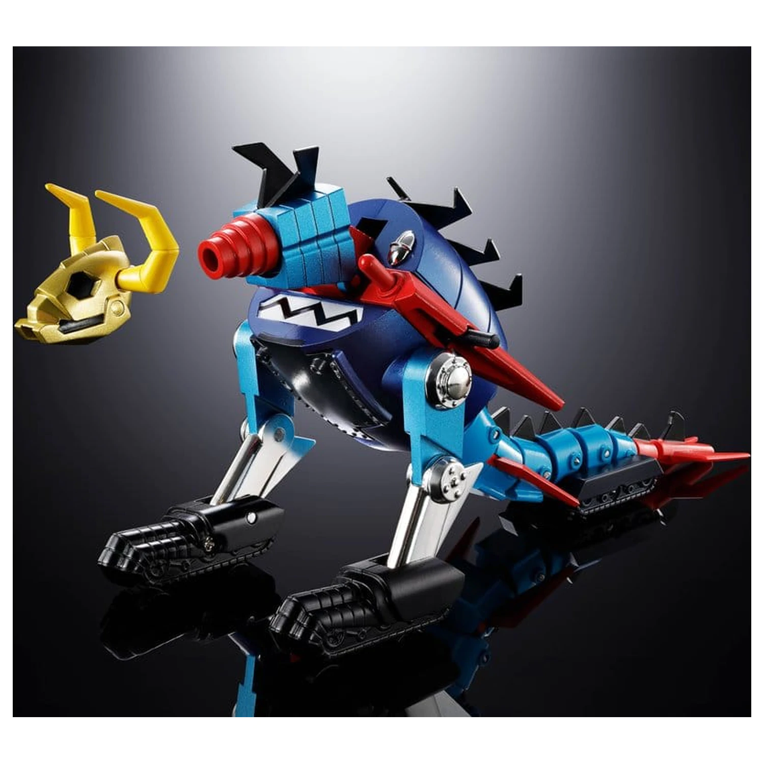 Dino Mech Gaiking Chogokin figurina de acțiune Daikumaryu & Gaiking 20 cm poza produsului