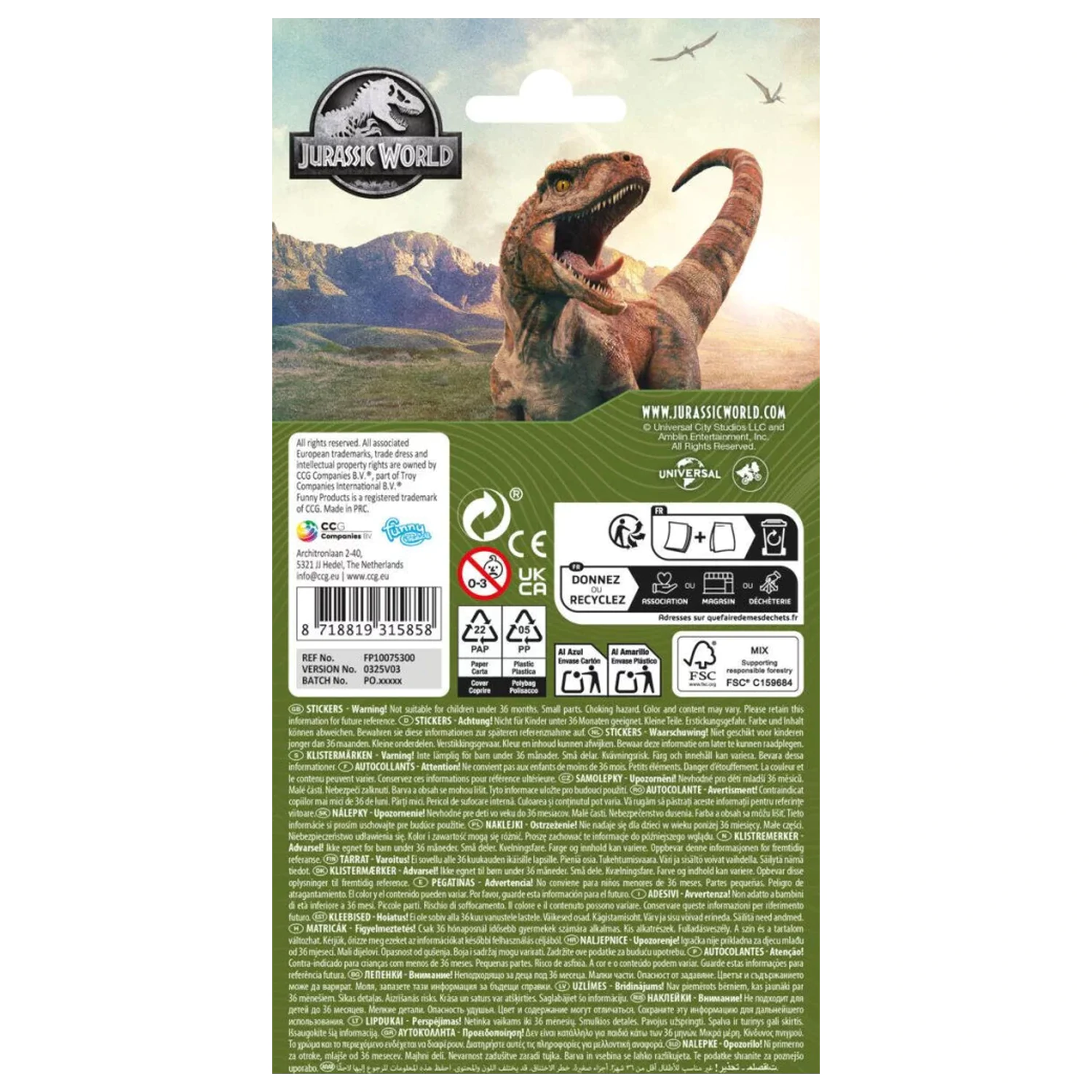 Dinosaur Kingdom abtibild poza produsului