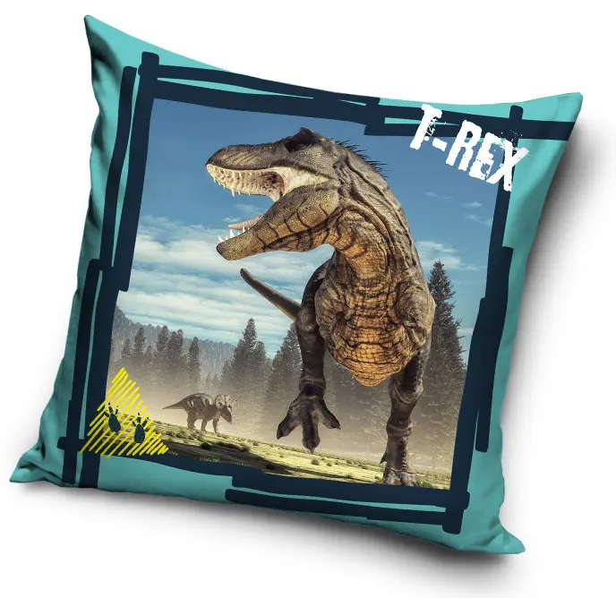 Dinosaur Față de pernă 40x40 cm poza produsului