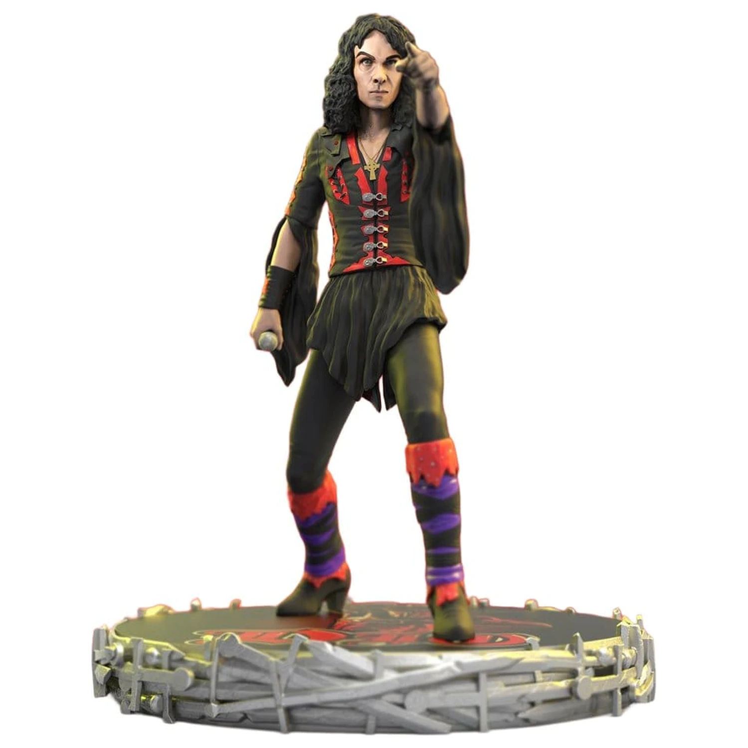 Dio Rock Iconz Statuie Ronnie James Dio III 18 cm poza produsului