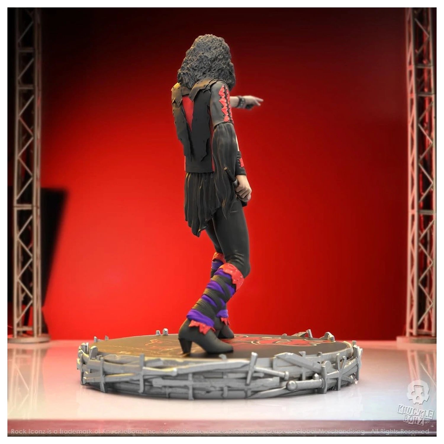 Dio Rock Iconz Statuie Ronnie James Dio III 18 cm poza produsului