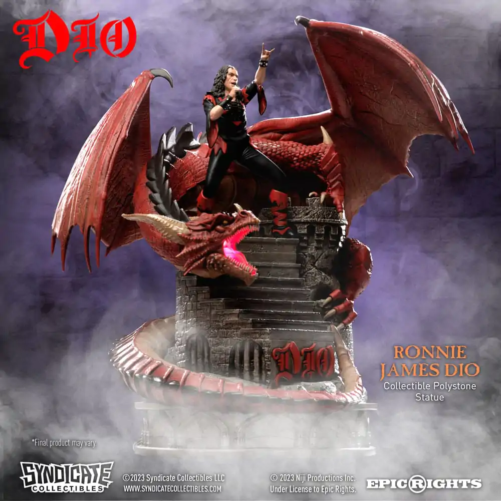 Statuie Dio 1/10 Ronnie James Dio 36 cm poza produsului