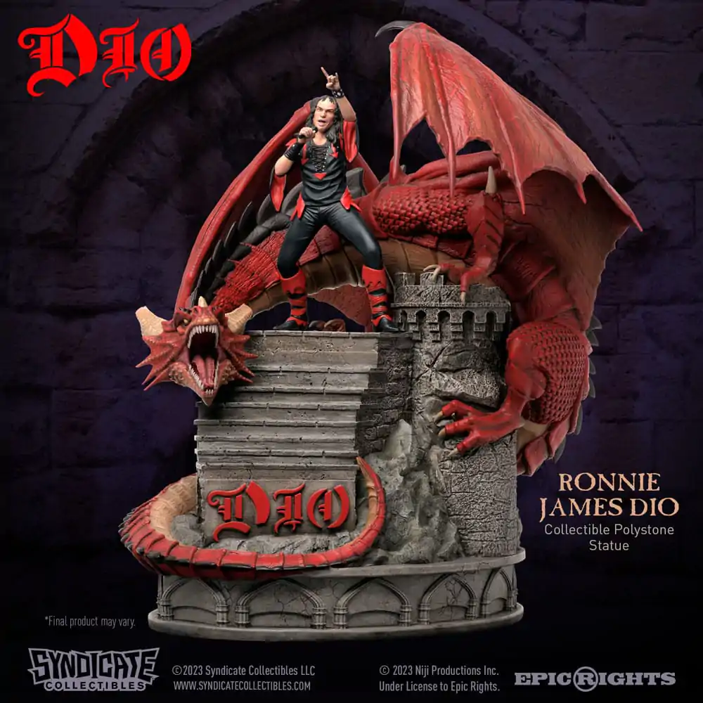 Statuie Dio 1/10 Ronnie James Dio 36 cm poza produsului
