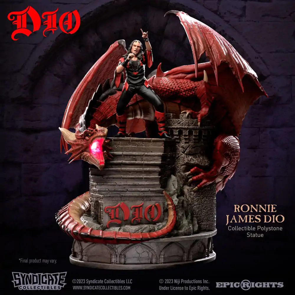 Statuie Dio 1/10 Ronnie James Dio 36 cm poza produsului